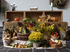 Erntedank-Gottesdienst und Gemeindefest