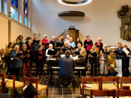 2025 Gemeindefest | Johanneschor während Gottesdienst_1